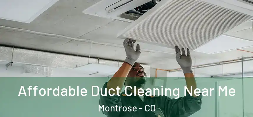 Affordable Duct Cleaning Near Me Montrose - CO