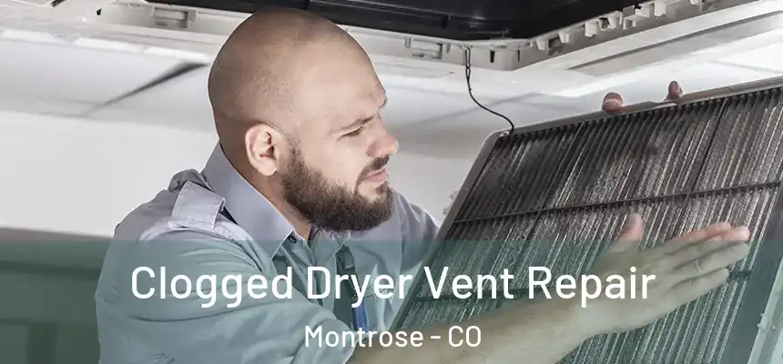  Clogged Dryer Vent Repair Montrose - CO