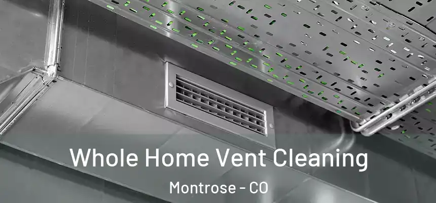  Whole Home Vent Cleaning Montrose - CO